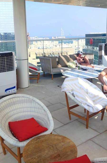 Amazing Apartment With Infinity Pool Dubai Exterior foto